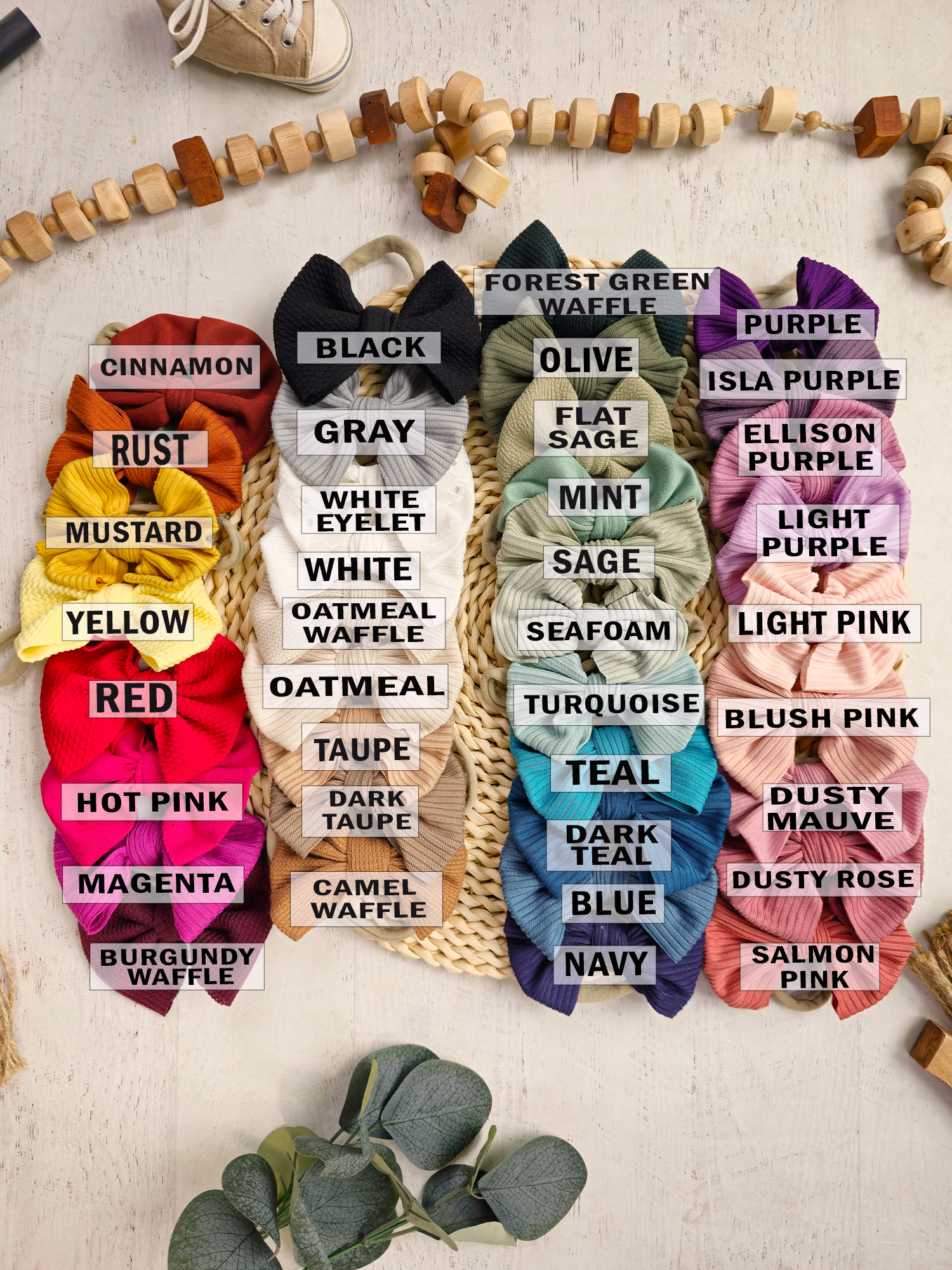 Baby Girl Bows with headband