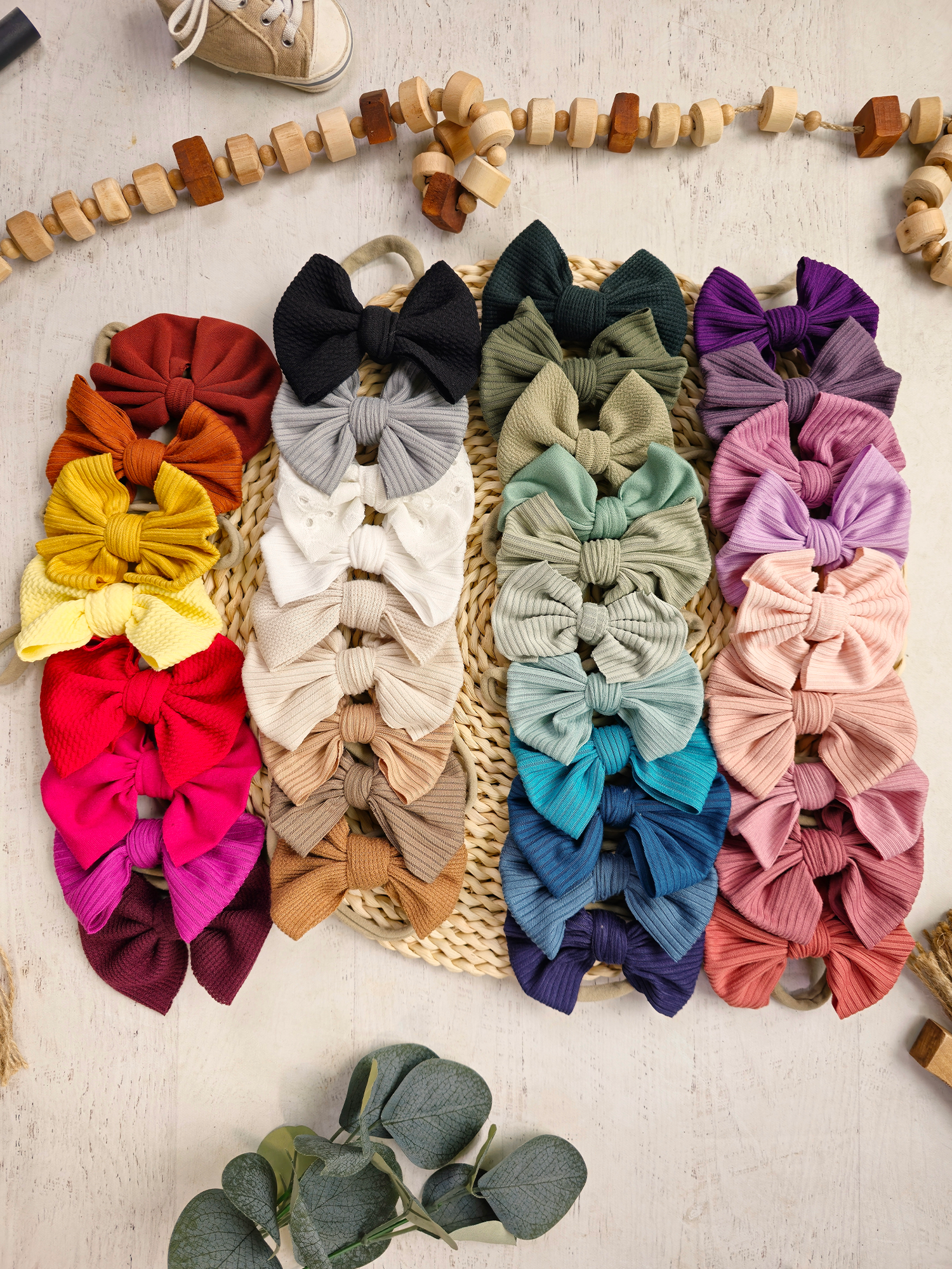 Baby Girl Bows with headband