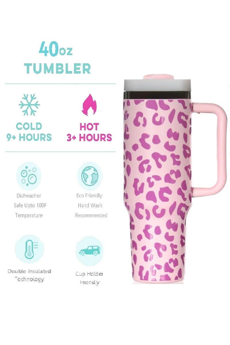 40oz Stainless Steel Tumbler St. Patrick's Day