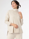 Heavenly-Luxe Cow Neck Sweater