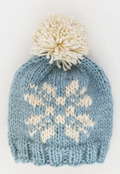 Blue Snowflake Beanie