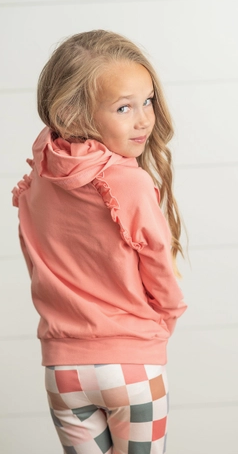 Girls Terra Cotta Legging Set