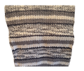 Grey Rope Throw Blanket