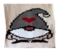 Handmade Valentine Gnome Throw