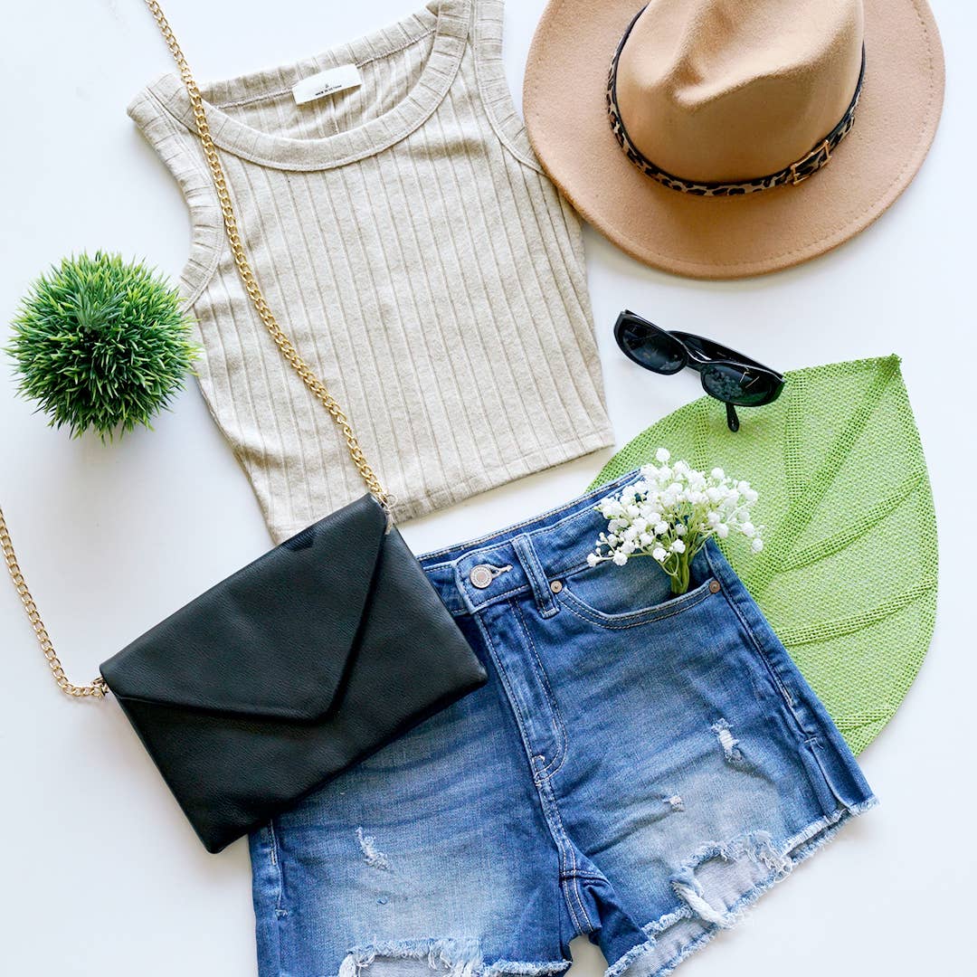 Sleeveless layering Tank Top
